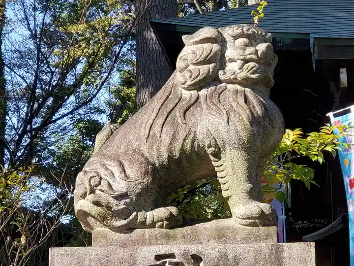 熊野神社の狛犬
