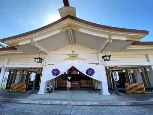沖縄県護国神社の本殿・本堂