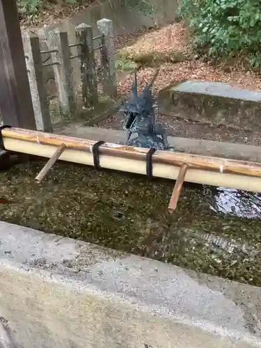 尾張冨士大宮浅間神社の手水舎