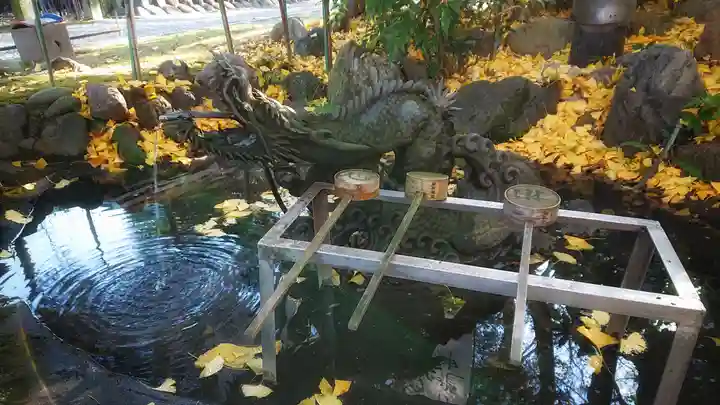 若宮神明社の手水舎