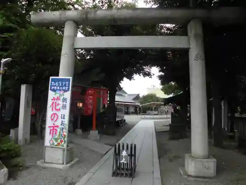 伊勢原大神宮の鳥居