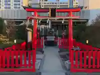 アクアシティお台場神社の鳥居