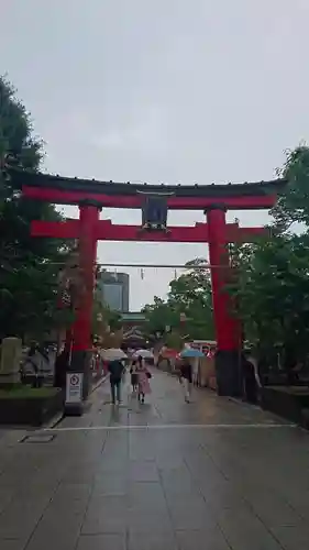 富岡八幡宮の鳥居