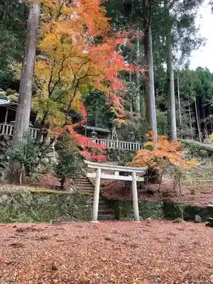中川八幡宮社の鳥居