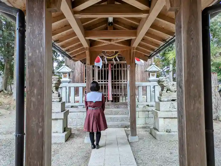 栩原神社の本殿・本堂