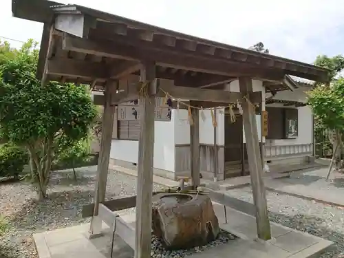石巻神社の手水舎