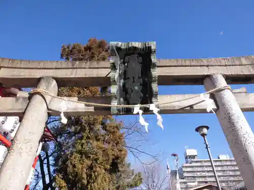 富賀岡八幡宮の鳥居