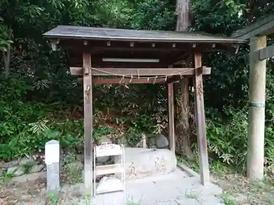 熊野社（大草）の手水舎