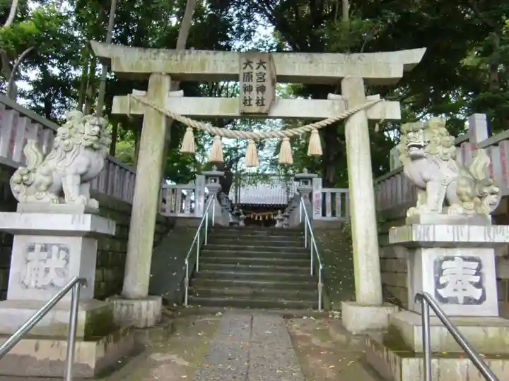 大宮・大原神社(千葉県)