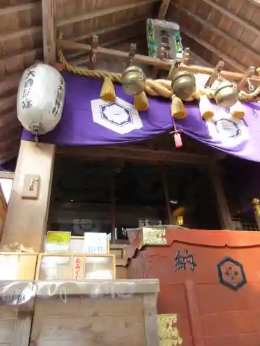 中之嶽神社の本殿