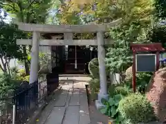 白山神社の鳥居