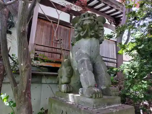 平岸天満宮・太平山三吉神社の狛犬