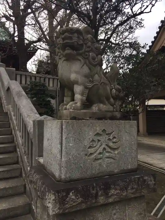 待乳山聖天(本龍院)の狛犬