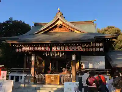 中野沼袋氷川神社の本殿・本堂