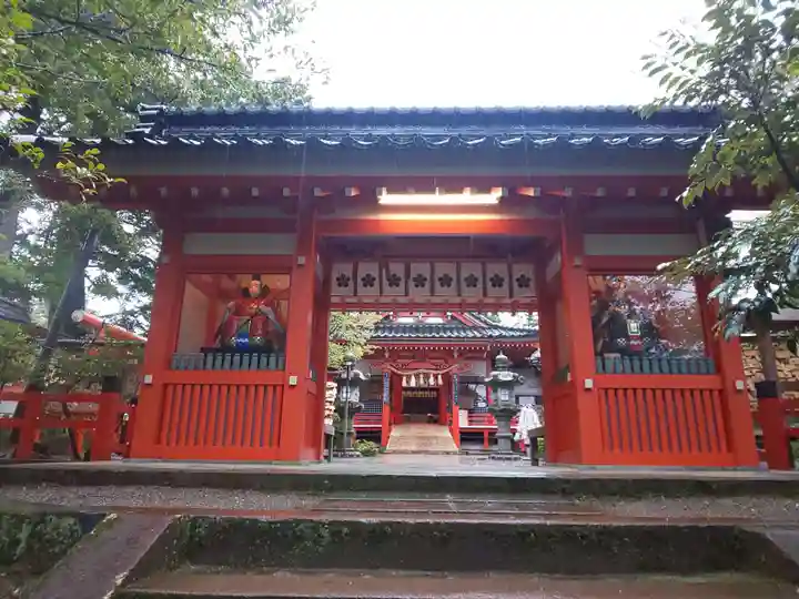 金澤神社の山門・神門