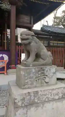 妻沼聖天山歓喜院の狛犬