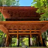 宝積山光前寺の山門・神門
