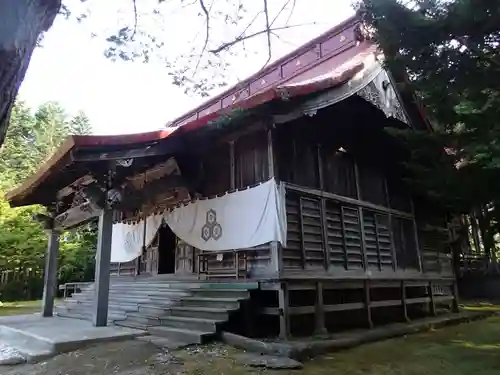 網走神社の本殿