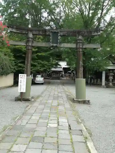 桐生天満宮の鳥居