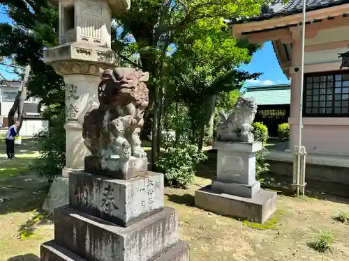 大神神社（花池）の狛犬