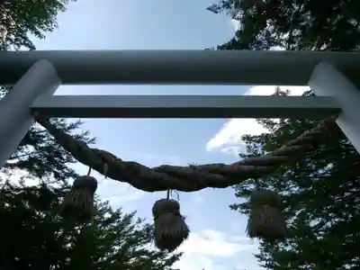 鹿追神社の鳥居