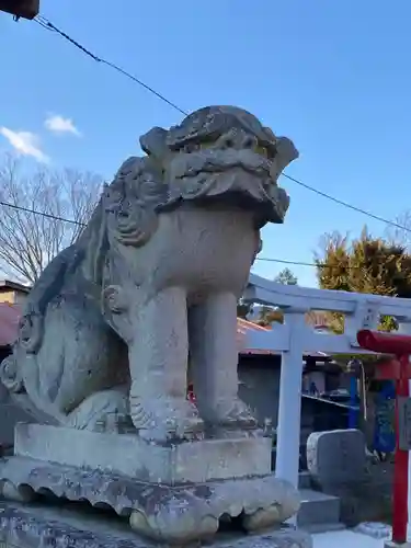 大鏑神社の狛犬