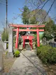 経塚稲荷神社の鳥居