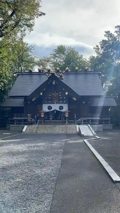 旭川神社の本殿・本堂