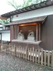 調神社の狛犬