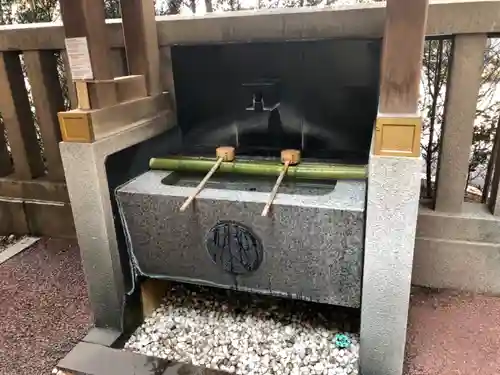 朝日神社の手水舎