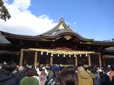 寒川神社の本殿・本堂