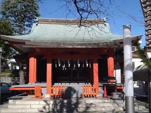 麻布氷川神社の本殿・本堂