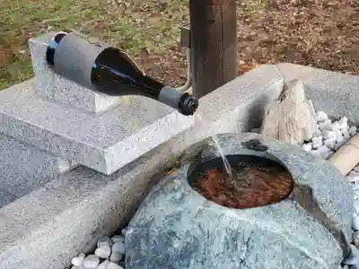 仁木神社の手水舎
