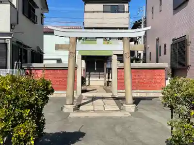岬森大明神の鳥居