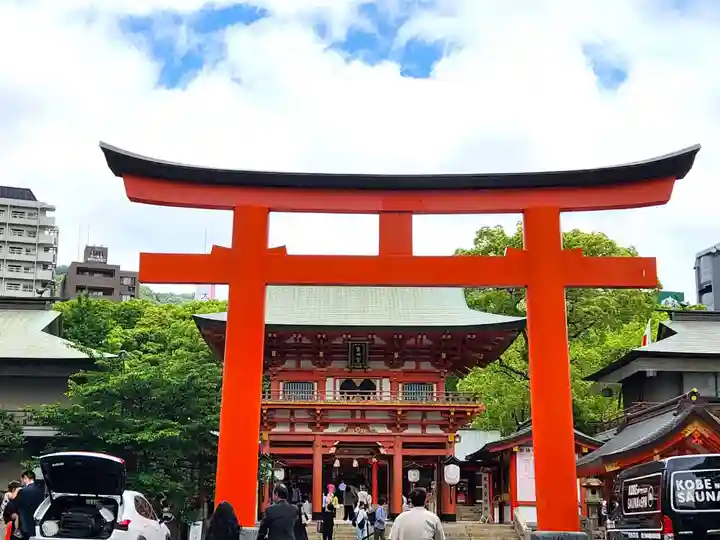 生田神社の鳥居