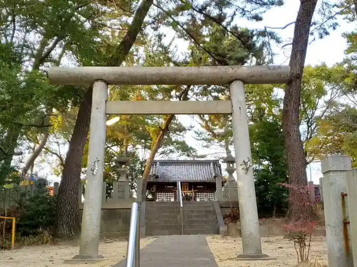 熊野神社の鳥居