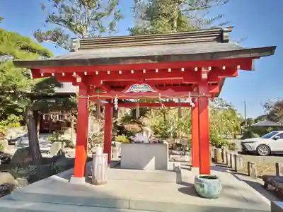 八幡宮の手水舎