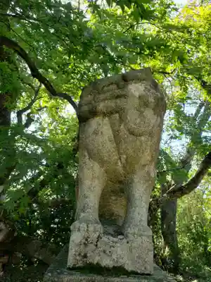 生権寺五社神社の狛犬