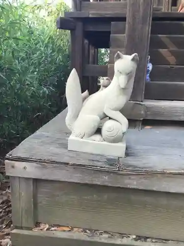 (下館)羽黒神社の狛犬