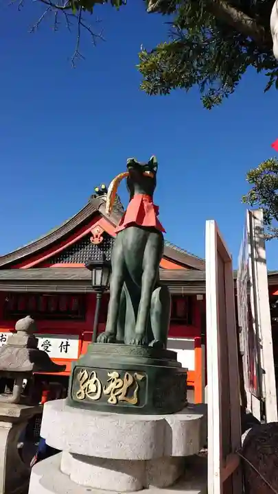 伏見稲荷大社の狛犬