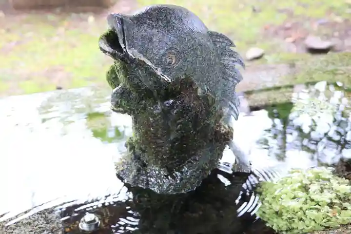 神炊館神社 ⁂奥州須賀川総鎮守⁂の手水舎