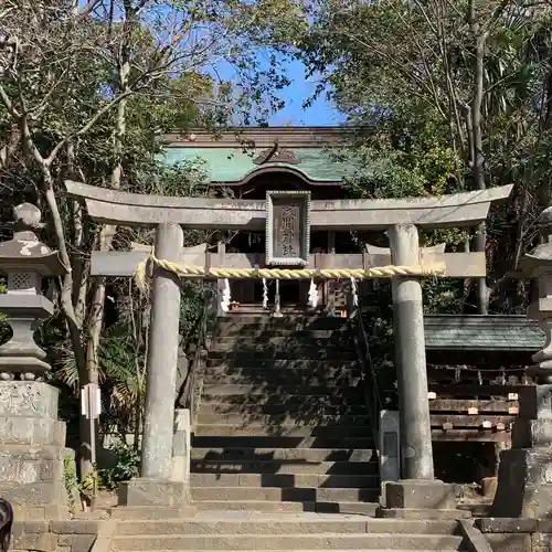 篠崎浅間神社の鳥居