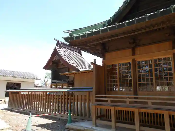 植田八幡神社の本殿・本堂