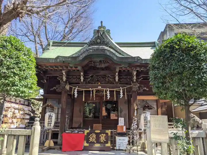 小野照崎神社の本殿・本堂