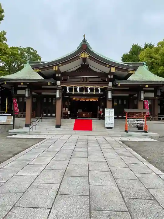 大阪護國神社の本殿・本堂