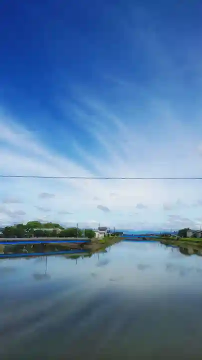 白山社(井堀)の景色