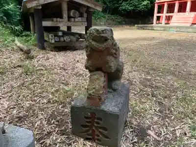 玉前神社の狛犬