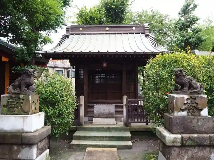 子安八幡神社(北糀谷)の本殿・本堂