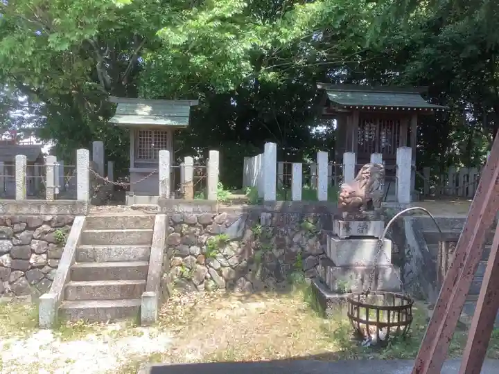 熱田神社 諏訪神社の周辺