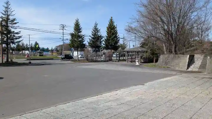 稲荷神社の庭園